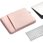 East China Station iPad Tablet Çantası - Yan Cepli 12.9 Inç Apple Bilgisayar Kasası - Aşınmaya Dayanıklı Yatay Levha Koruyucu Kasası (Yurt Dışından) - 290 * 210 * 2mm - Pembe