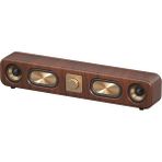 East China Station Retro Kablosuz Bluetooth Hoparlör Ahşap Kahverengi Radyo