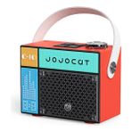 East China Station Retro Rubik Küpü Ağır Bas Kırmızı Kablosuz Bluetooth Küçük Hoparlör