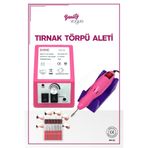 EAST MEDIKAL Protez Tırnak Freze Makinesi Manikür Pedikür Tırnak Törpü Cihazı Elektrikli 6 Başlık