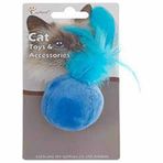 Eastland 4.5 cm Karışık Renkli Kedi Otlu Tüylü Top Kedi Oltası