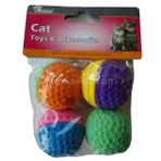 Eastland 4'lü Sünger Top Kedi Oyuncağı