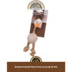 Eastland Catnipli Peluş Tavuk Kedi Oyuncağı 20 cm - Kahverengi
