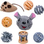 Eastland Kedi Oyuncağı Seti 8 Li - Sarı