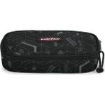 EastPak Oval Single Blocks Black Kalem Kutusu