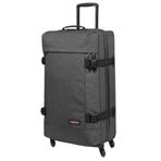 Eastpak Trans4 M Black Gri Denim Tekerlekli Valiz