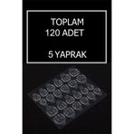 Easy Beauty 120 Adet Medium Beden Çift Taraflı Yapıştırıcı Bant Takma Tırnak Yapıştırıcı Cilde Zarar Vermez