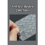 Easy Beauty 240 Adet Small Takma Tırnak Yapıştırıcısı Çift Taraflı Takma Tırnak Yapıştırma Bandı