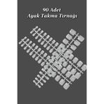 Easy Beauty 90 Adet Ayak Takma Tırnağı Yeni Nesil Jel Takma Tırnak Her Beden Uygun