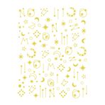 Easy Beauty Nail Art Sticker Kendinden Yapışkanlı, Tırnak Süsleme, Tırnak Dövmesi Stikır 1170A