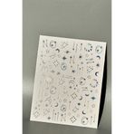 Easy Beauty Nail Art Sticker Kendinden Yapışkanlı, Tırnak Süsleme, Tırnak Dövmesi Stikır 1170G