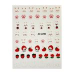 Easy Beauty Nail Art Sticker Kendinden Yapışkanlı, Tırnak Süsleme, Tırnak Dövmesi Stikır 2290