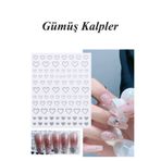 Easy Beauty Nail Art Sticker Kendinden Yapışkanlı, Tırnak Süsleme, Tırnak Dövmesi Stikır 2409