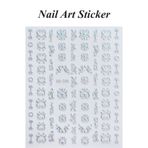 Easy Beauty Nail Art Sticker Kendinden Yapışkanlı, Tırnak Süsleme, Tırnak Dövmesi Stikır 785