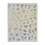 Easy Beauty Nail Art Sticker Kendinden Yapışkanlı, Tırnak Süsleme, Tırnak Dövmesi Stikır 868
