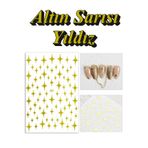 Easy Beauty Nail Art Sticker Kendinden Yapışkanlı, Tırnak Süsleme, Tırnak Dövmesi Stikır 965A