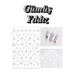 Easy Beauty Nail Art Sticker Kendinden Yapışkanlı, Tırnak Süsleme, Tırnak Dövmesi Stikır 965G