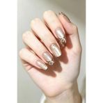 Easy Beauty SMALL Beden Kısa Takma Tırnak 10 Adet Takma Tırnak Seti T045