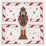 Easy Life Porselen Servis Tabağı 25,0X25,0 cm - Kırmızı - Yok