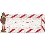 Easy Life Porselen Servis Tabağı 36,0X16,0 cm - Kırmızı - Yok