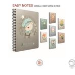 Easy Notes 17x24 cm 120 Yaprak Çizgili Spiralli Sert Kapak Defter