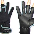 Easy Off Gloves cırt cırtlı neopren eldiven (katlanabilir parmak ucu kısmı) – ata binme, atış, balık tutma, bisiklet, bahçe işleri, fotoğrafçılık, amatör ve genel iş kıyafeti olarak idealdir. (AB 11 – XL)