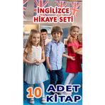 Easy Readers İlkokul 1. 2. 3. 4. Sınıf Çocuklar Için Ingilizce Okuma Hikaye - 10 Kitap 1. Düzey Set Qr Kodlu