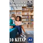 Easy Readers Ilkokul 3. 4 Sınıflar Çocuklara Ingilizce Okuma Hikaye - 10 Kitap 2. Düzey Alıştırmalı Qr Kodlu