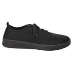 Easy Street Komuta Bağcıklı Siyah Örgü Kadın Sneaker