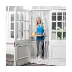 Easy Tedarik Faytek Mıknatıslı Pencere Kapı Sinekliği Sineklik Tülü Perde (105 cm x 205 cm)