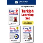 Easy Turkish Set, For English Speakers, Ingilizce Açıklamalı Türkçe Öğrenme Seti