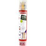Easycolors - Ergonomik Kuru Boya Kalemi - 6 Renkli Tüp - Sağ