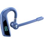 Easyde Dijital Ekranlı Tek Kulak Bluetooth Özellikli Kulaklık (Yurt Dışından) - Mavi