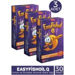 EasyFishoil Q Çiğnenebilir 3x30 Jel Form Balık Yağı