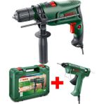 Easyimpact 600 Darbeli Matkap + Pkp 18 Mum Silikon Tabancası Tutkal Tabancası
