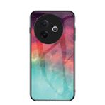 EasyShow Vivo Y39 5G Kılıflar için Çok Renkli Kılıf, Kapak Gradyan Şeffaf Temperli Cam Kasa vivo Y39 5G ile Uyumlu (Renk: Yıldızlı)