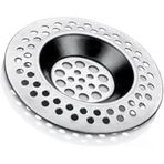 Easyso Evye Süzgeci Sepeti Yakalayıcı, 8cm Mutfak Sifonları Banyo ve Küvet Tıkanmayı Önleyici Paslanmaz Çelik Tahliye Filtresi Süzgeci, Paslanmaz Çelik Lavabo Süzgeci Bulaşık Makinesinde Yıkanabilir