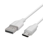 Easyso Hızlı Şarj Kablosu Uyumlu Lightning Telefon Kulaklık iphone Micro USB TYPE C Samsung Xiaomi Data Aktarım Huawei Oppo 2.4A Pro (Micro USB, 20cm Short Cable)