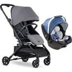 Easywalker Mını By Easywalker Buggy Turn - Ipro Denim Isize Travel Sistem Bebek Arabası - Grey - Soho Grey