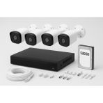 Easyway 4 Kameralı Ip Güvenlik Kamera Seti – Nvr Kayıt Cihazı + 500GB HDD + 100M Cat6 Kablo – Tak Çalıştır Kolay Kurulum