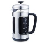 Easyworkz Paslanmaz Çelik French Press 1000 ml Yumuşak Saplı Kahve Çay Makinesi