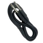 Eatech Siyah 6.3 mm 5 m Mono Anfi Uzatma Kablosu