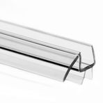 eatelle 1/2" (12mm) Kalın Cam, 36" Uzun Süpürme için Damlama Raylı Duş Kapısı Alt Contası - Ultra Şeffaf Polikarbonat