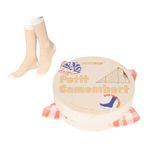 Eatmysocks Camembert çorap, bej, tek beden, Bej, Tek Beden