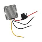 Eawfgtuw 24V 12V DC dönüştürücü adım aşağı trafo 20A 240W sigorta IP68 su geçirmez Golf arabası güneş sistemi ışık otobüs araba kamyon araç