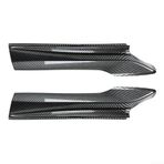 Eawfgtuw 5 Serisi F10 F11 M Spor Ön Tampon Spoiler Dudak Karbon Görünümlü ABS Plastik Yan Bölücü Trim Koruma Gövde Kiti Tuning Aerodinamik (Karbon Görünüm)