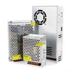 Eawfgtuw Aşırı Gerilim ve Aşırı Yük Koruması AC220V - 12V 24V Anahtarlı Güç Kaynağı Trafosu (S-350-12 (S-75-12 (75W 12V 6A))