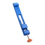 Eawfgtuw Ayarlanabilir Kesme Makinesi Taban Kılavuz Ray Dairesel Testere Freze Konumlandırma Kelepçesi, ABS Plastik, 295x40x28mm, 4-6 İnç Toz Kesici Mermer Kesici ile Uyumlu İki Yönlü Ters Toka (1