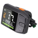 Eawfgtuw BAFANG Motor için DZ41 Ekran, Elektrikli Bisiklet Ekran Metre Kontrol Paneli için M500, M600 0102 HD için UART/CAN Protokolü (CAN protokolü)