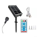 Eawfgtuw Devre Kartı Kontrol Cihazı ile Güneş Işığı Dize Kontrol Kutusu, Yüksek Güç 3.7V/24V Güneş Paneli Şarj Cihazı, TYPEC Portlu Dış Aydınlatma Sistemi, Hava Koşullarına Dayanıklı Tasarım (3V)